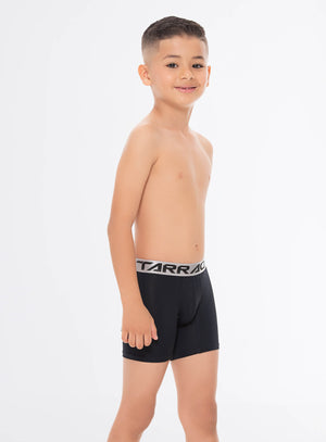 Boxer junior color negro para infantil, marca TARRAO, referencia 77931, vista frontal. Compra al por mayor en int.babalu.com.co en USD.
