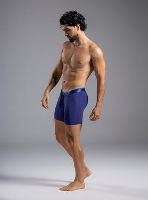 Boxer largo color verde para hombre, marca TARRAO, referencia 78441-yaiba, vista lateral. Compra al por mayor en int.babalu.com.co en USD.