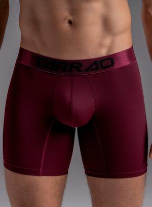 Boxer microfibra color negro para hombre, marca TARRAO, referencia 17001i, vista frontal. Compra al por mayor en int.babalu.com.co en USD.