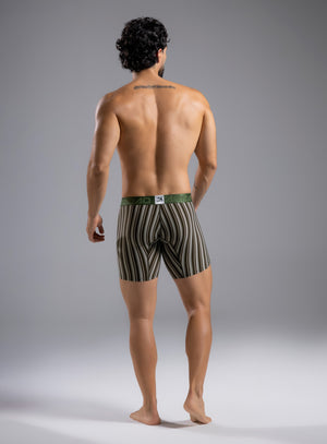 Boxer microfibra color verde para hombre, marca TARRAO, referencia 17001i, vista trasera. Compra al por mayor en int.babalu.com.co en USD.