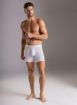 BOXER LARGO MICROFIBRA MALLA