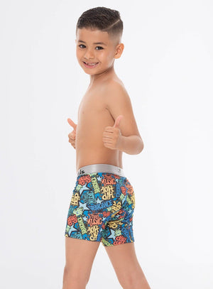Bóxer largo para niños en microfibra sublimada, no se desgasta ni destiñe Tarrao Tarrao Kids ref 76331B
