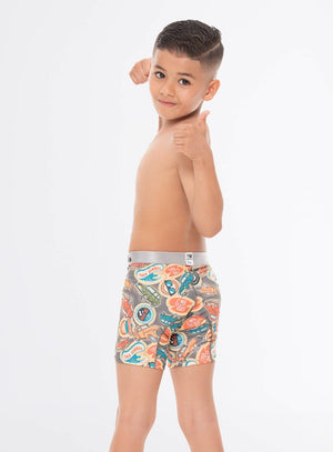 Bóxer largo para niños en microfibra sublimada, no se desgasta ni destiñe Tarrao Tarrao Kids ref 76331A