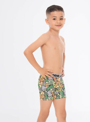 Bóxer largo para niños en microfibra sublimada, no se desgasta ni destiñe Tarrao Tarrao Kids ref 76331B