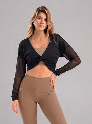 Buzo deportivo color negro para mujer, marca BABALÚ, referencia 110633, vista frontal. Compra al por mayor en int.babalu.com.co en USD.