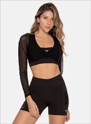Buzo deportivo color negro para mujer, marca BABALÚ, referencia 110893, vista frontal. Compra al por mayor en int.babalu.com.co en USD.