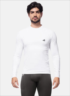 Camibuso deportivo color blanco para hombre, marca INIZIO, referencia 84386, vista frontal. Compra al por mayor en int.babalu.com.co en USD.