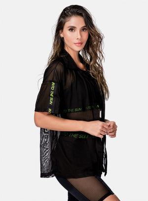 Camisa deportiva para mujer, marca BABALÚ, referencia 105273, vista detalle. Compra al por mayor en int.babalu.com.co en USD.