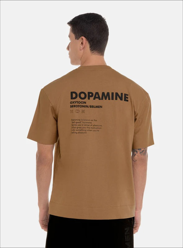 OVERSIZE 100% COTTON T-SHIRT WITH FRONT PRINT - SPECIAL PRICE