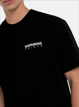 Camiseta oversize color negro para hombre, marca BBL MEN, referencia 29, vista detalle. Compra al por mayor en int.babalu.com.co en USD.