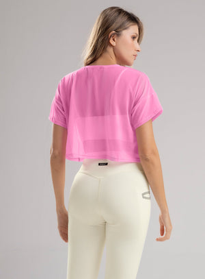 Camistea deportiva color rojo para mujer, marca BABALÚ, referencia 105883, vista trasera. Compra al por mayor en int.babalu.com.co en USD.