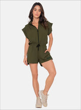 ENTERIZO DEPORTIVO POLIÉSTER SEMI IMPERMEABLE