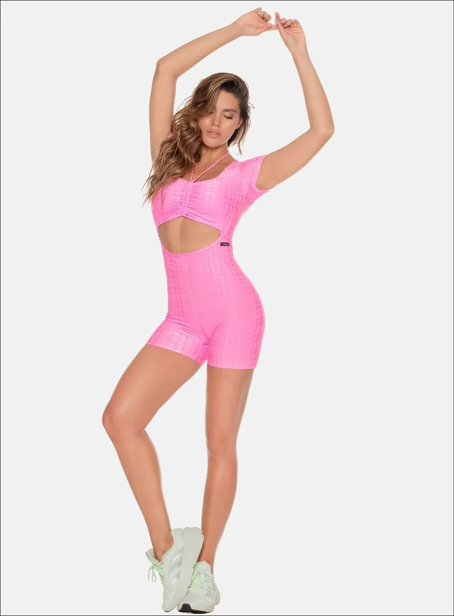 SPORTS JUMPSUIT JACQUARD POLYAMIDE - SPECIAL PRICE