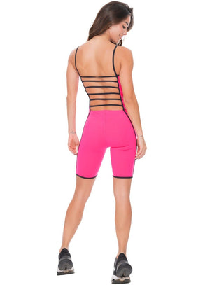 Enterizo deportivo para mujer, marca BABALÚ, referencia 102533, vista detalle. Compra al por mayor en int.babalu.com.co en USD.
