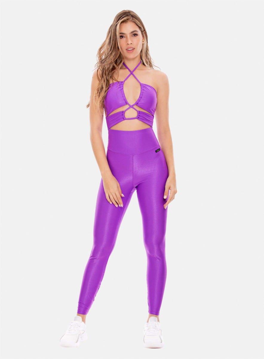 Enterizo deportivo para mujer, marca BABALÚ, referencia 107383, vista detalle. Compra al por mayor en int.babalu.com.co en USD.