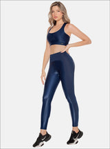 LEGGINS DEPORTIVO POLIAMIDA APARIENCIA CUERO