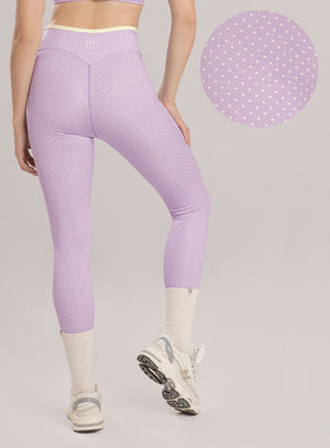 Leggins deportivo color lila baby para mujer, marca BABALÚ, referencia 115803, vista trasera. Compra al por mayor en int.babalu.com.co en USD.