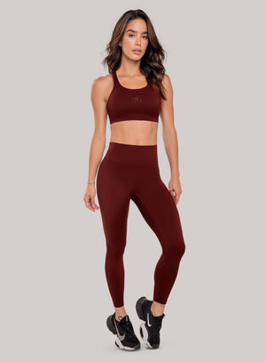 Leggins deportivo color verde para mujer, marca BABALÚ, referencia 114823, vista frontal. Compra al por mayor en int.babalu.com.co en USD.