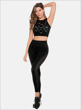 LEGGINS DEPORTIVO MUJER POLIAMIDA SIN COSTURAS  TALLA ÚNICA