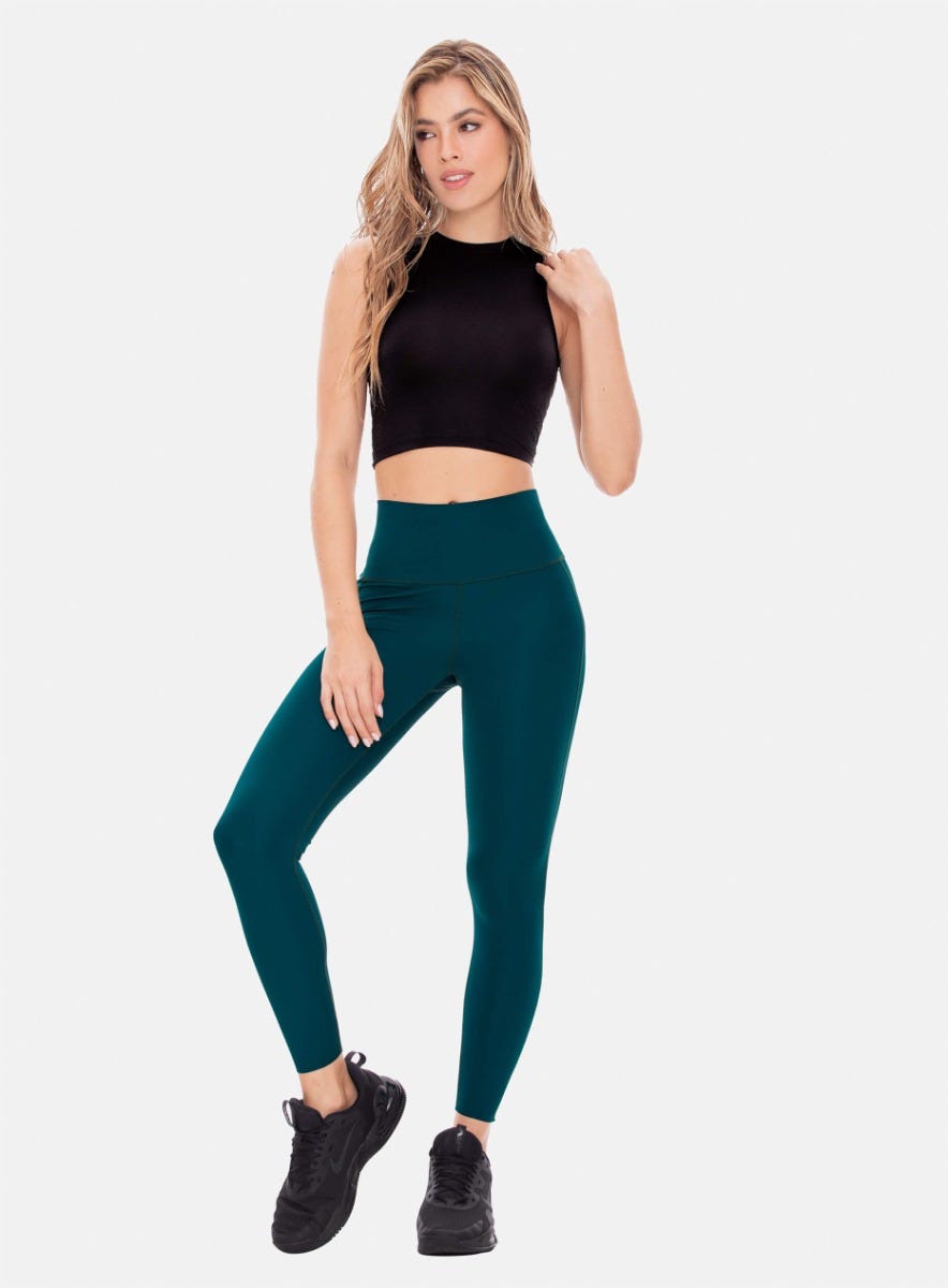 LEGGINS DEPORTIVO POLIÉSTER  PRETINA FUSIONADA