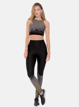 LEGGINS DEPORTIVO  POLIAMIDA JACQUARD
