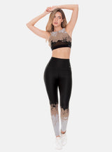 LEGGINS DEPORTIVO  POLIAMIDA JACQUARD