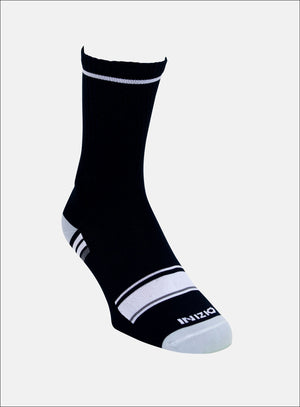 Media canillera color blanco para hombre, marca INIZIO, referencia 0603, vista frontal. Compra al por mayor en int.babalu.com.co en USD.