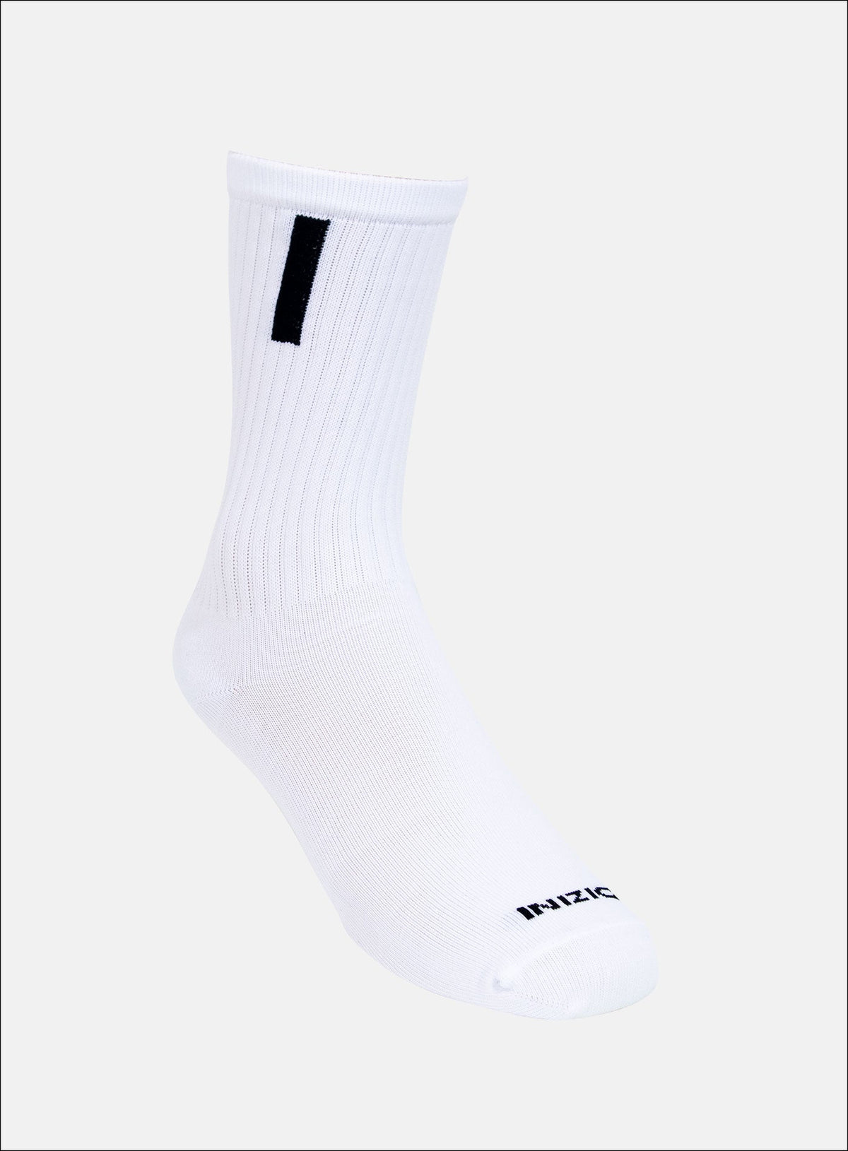 Media canillera color blanco para hombre, marca INIZIO, referencia 0603, vista lateral. Compra al por mayor en int.babalu.com.co en USD.