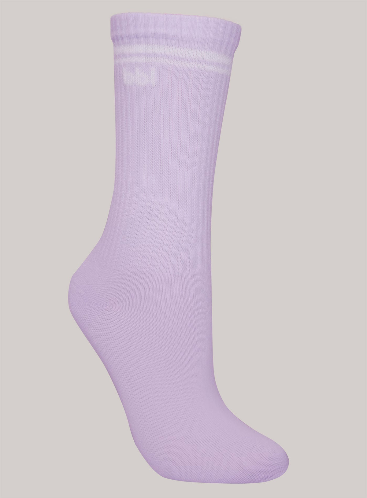 Media deportiva color morado para mujer, marca BABALÚ, referencia 0693, vista lateral. Compra al por mayor en int.babalu.com.co en USD.