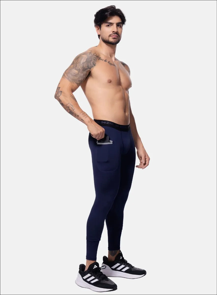 Pantalon deportivo color gris para hombre, marca INIZIO, referencia 86356, vista lateral. Compra al por mayor en int.babalu.com.co en USD.