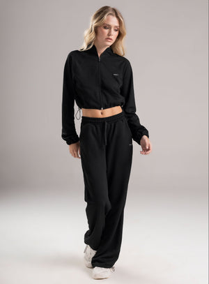 Pantalon estilo color negro para mujer, marca BABALÚ, referencia 113153, vista frontal. Compra al por mayor en int.babalu.com.co en USD.