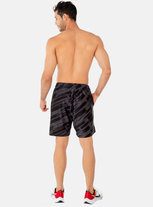 Pantaloneta deportiva color blanco para hombre, marca INIZIO, referencia 86326, vista trasera. Compra al por mayor en int.babalu.com.co en USD.
