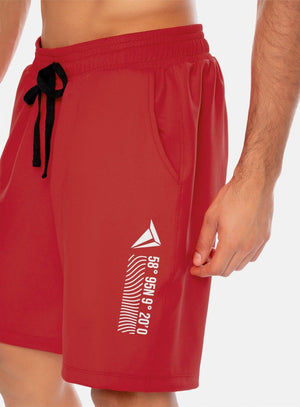 Pantaloneta deportiva para hombre, marca INIZIO, referencia 86166, vista detalle. Compra al por mayor en int.babalu.com.co en USD.