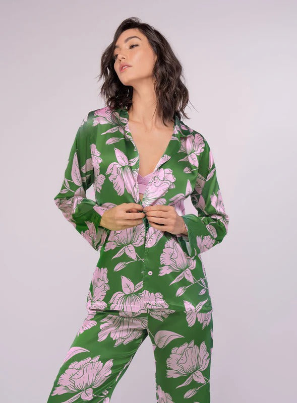 Pijama brush para mujer, referencia 208, vista frontal. Compra al por mayor en int.babalu.com.co en USD.