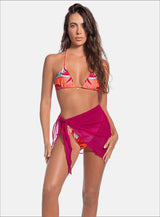 PAREO VESTIDO DE BAÑO CON UN LARGO DE 40 CM Y UN ANCHO DE 139 CM