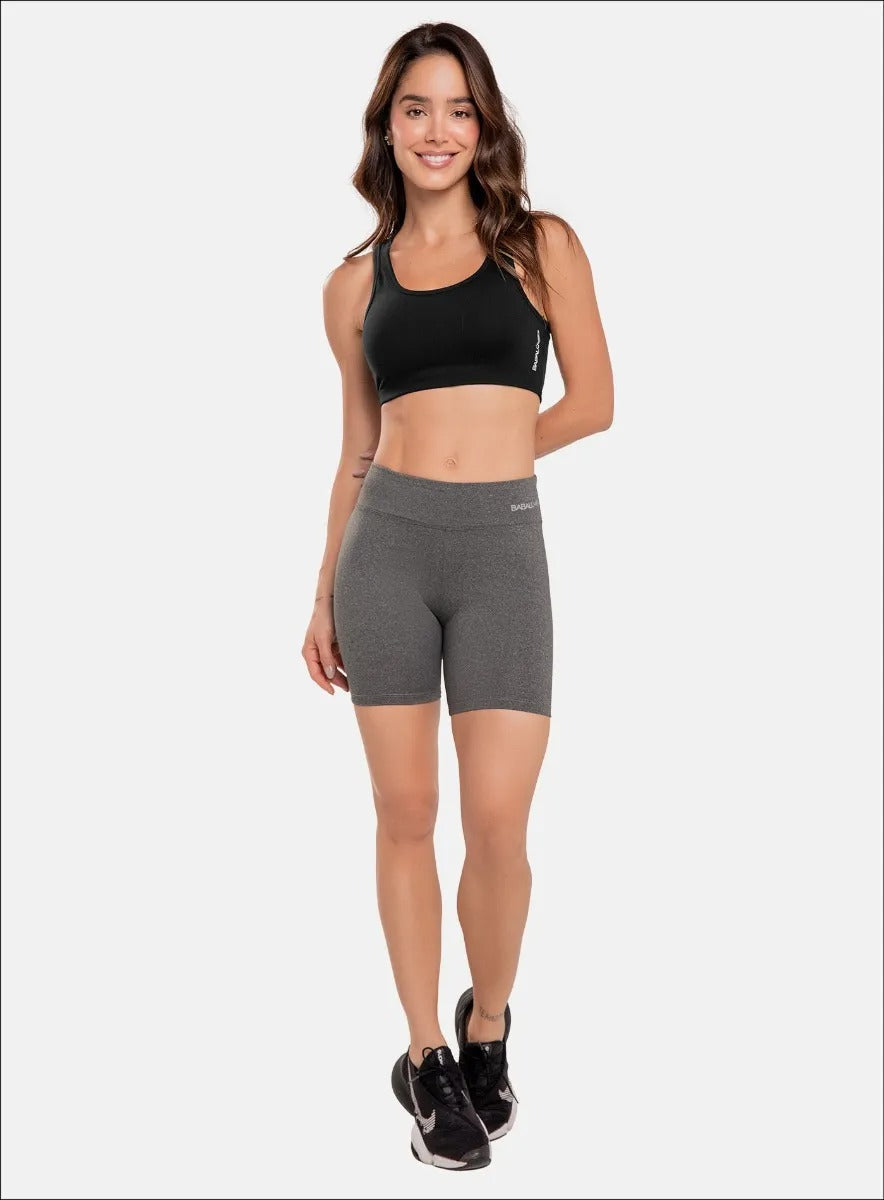 Short deportivo color blanco para mujer, marca BABALÚ, referencia 91513, vista frontal. Compra al por mayor en int.babalu.com.co en USD.
