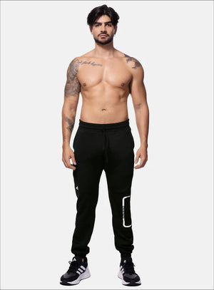 Sudadera deportiva color negro para hombre, marca INIZIO, referencia 86206, vista frontal. Compra al por mayor en int.babalu.com.co en USD.