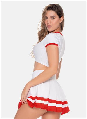 Top deportivo color rojo para mujer, marca BABALÚ, referencia 109493, vista lateral. Compra al por mayor en int.babalu.com.co en USD.