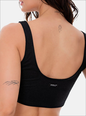 Top deportivo para mujer, marca BABALÚ, referencia 107983, vista detalle. Compra al por mayor en int.babalu.com.co en USD.