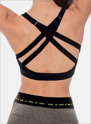 Top deportivo para mujer, marca BABALÚ, referencia 108553, vista detalle. Compra al por mayor en int.babalu.com.co en USD.