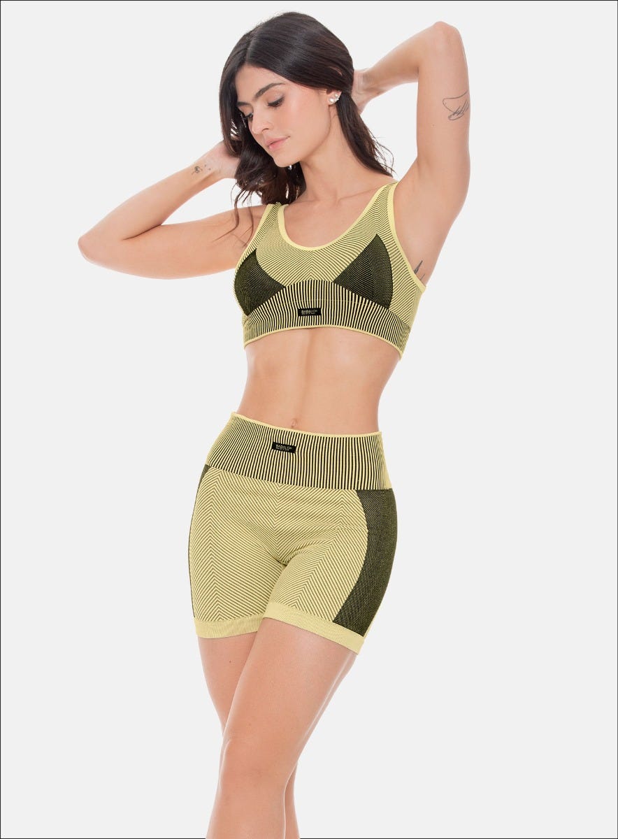 Top deportivo para mujer, marca BABALÚ, referencia 108873, vista frontal. Compra al por mayor en int.babalu.com.co en USD.