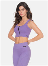 TOP DEPORTIVO MUJER POLIAMIDA SIN COSTURAS TALLA ÚNICA