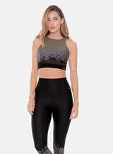 TOP DEPORTIVO  POLIAMIDA JACQUARD