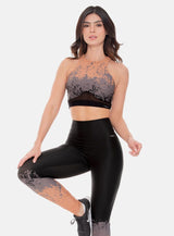 TOP DEPORTIVO  POLIAMIDA JACQUARD