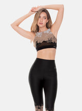 TOP DEPORTIVO  POLIAMIDA JACQUARD